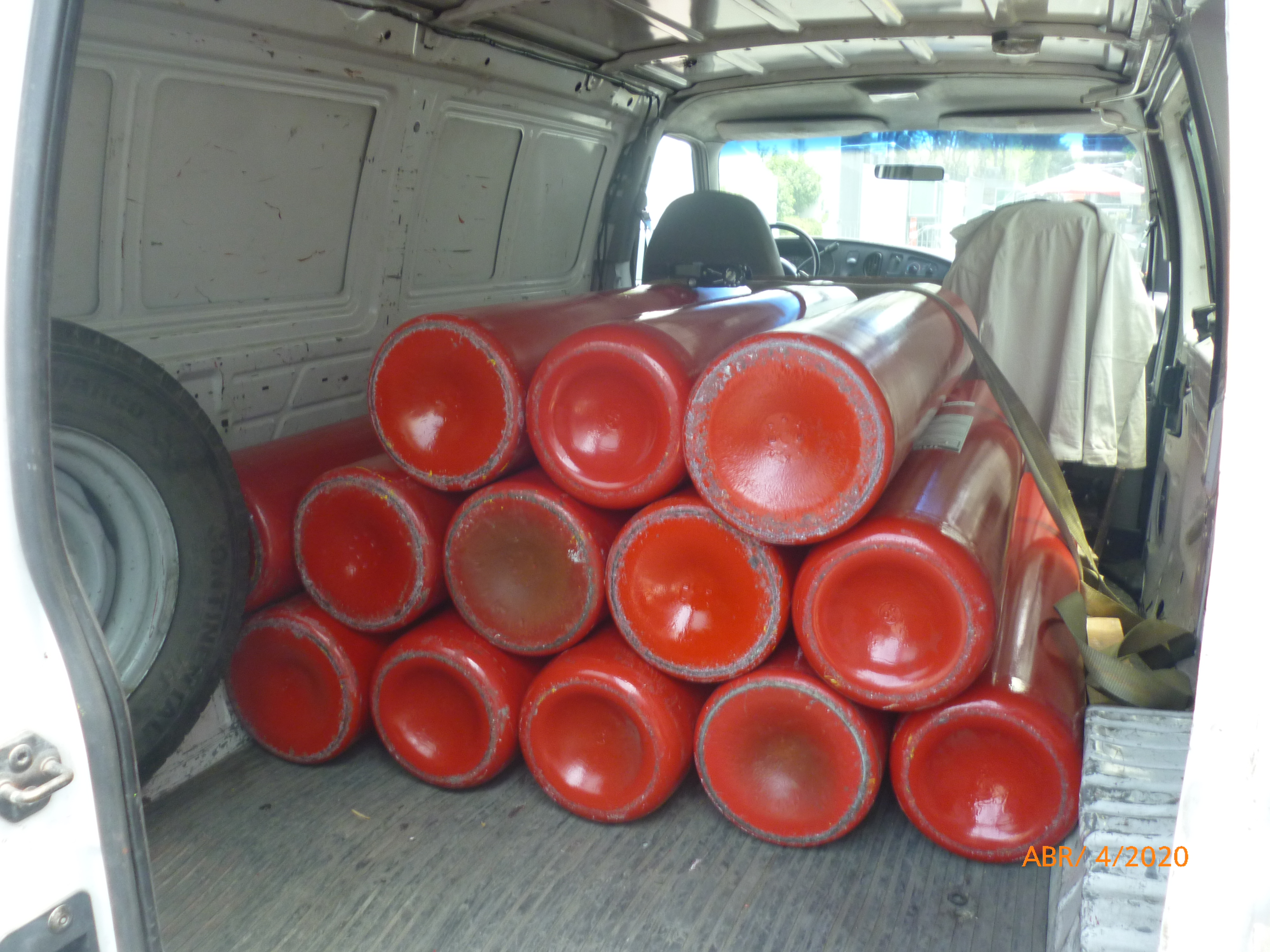 Mantenimiento a cilindros y tanques de sistema contra incendio